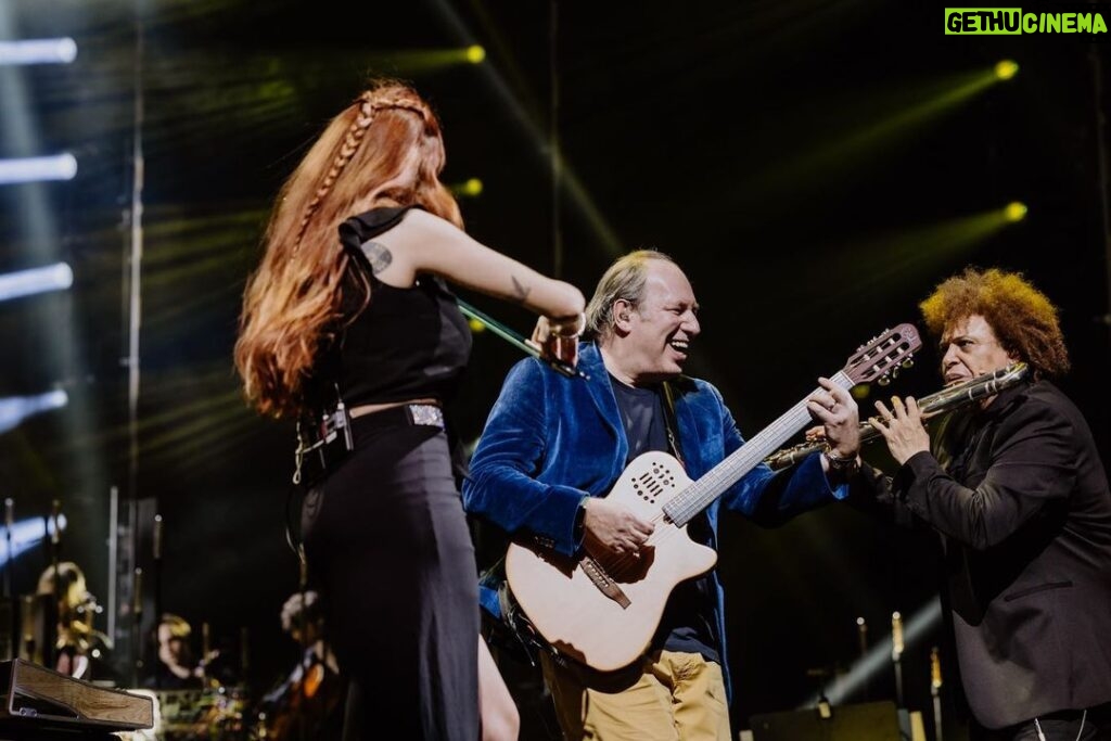 Hans Zimmer Instagram - There's no greater joy than jamming with the #HansZimmerLive band. 🎸😀 It's been such a thrill to be back on stage experiencing the magic of music with all of you again. Dublin, we'll see you tonight!