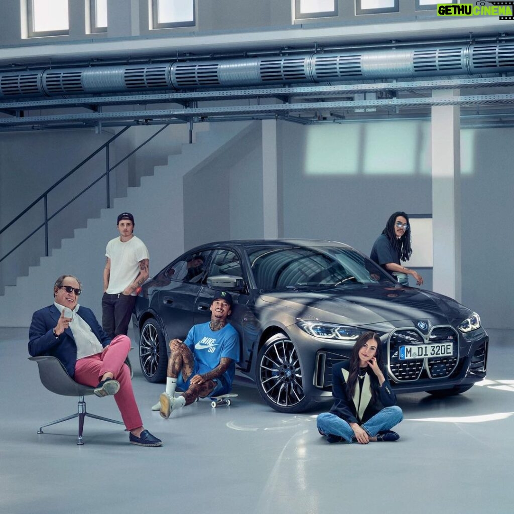 Hans Zimmer Instagram - It’s an honor to be a part of this #MovingMinds squad to support @BMW @BMWi in the transition into a new era of electric mobility with #THEiX and #THEi4 #BornElectric #ad