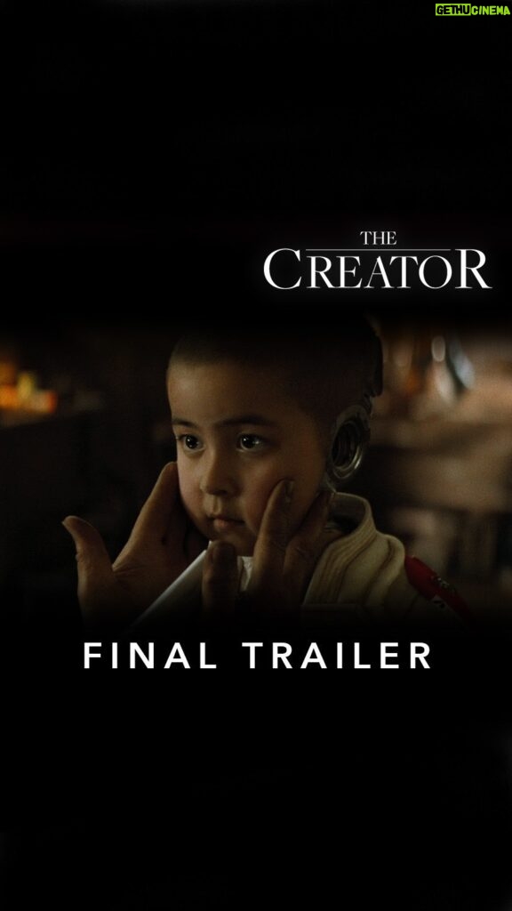 Hans Zimmer Instagram - Watch the final trailer for #TheCreator and experience the film in @IMAX, only in theaters September 29.