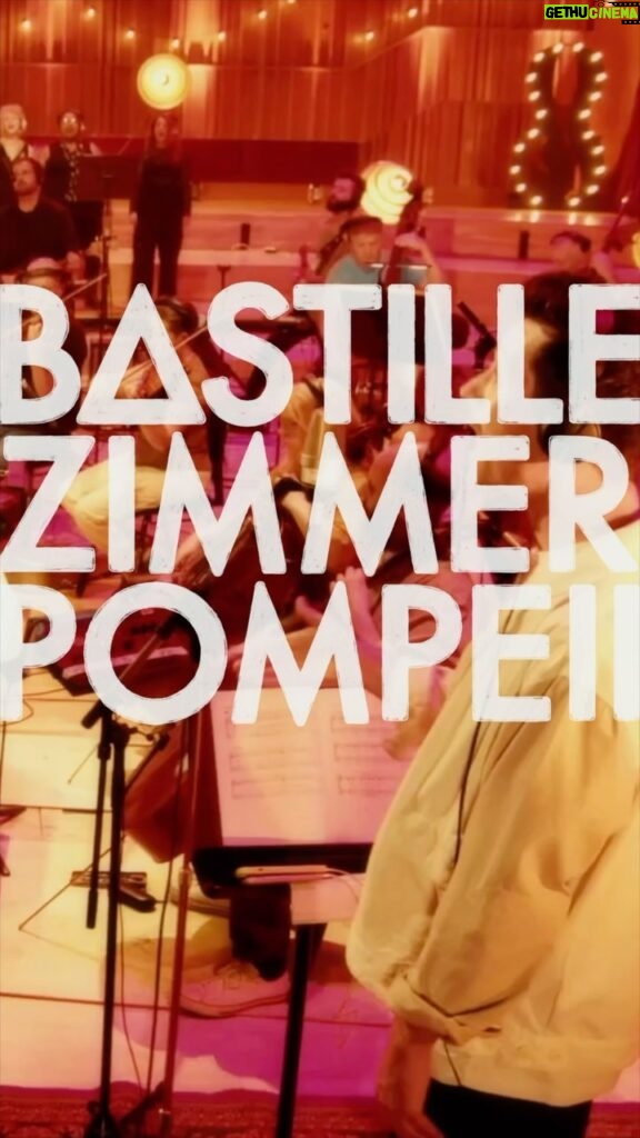 Hans Zimmer Instagram - BASTILLE and HANS ZIMMER - POMPEII MMXXIII #reels