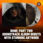 Hans Zimmer Instagram - The #DuneMovie vinyl soundtrack features some truly jaw-dropping artwork and includes the full film score by @hanszimmer. Link in bio for more.