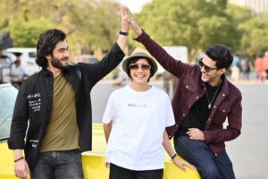 Haroon Kadwani Instagram - Pt.2 💫
@ahmedmajeedagloria a friend I have made on set. A kindhearted and empathetic soul. 
@rehamrafiq a genuine soul. 
@noreengulwani a natural performer! Ab waqt aa gaya hai ke aap bhi koi dhoond lein apne liye, Dr.Mahlab.. 
The best co-actors!

@haariswaheed hahaha, what shall I say... 
Brilliant performer. Great energy. Long conversations and a filmy fight scene. Bohot maza aaya. 

@sidraniazi our short and sweet schedule but was lovely working with you. No one could have played Mehwish better than you!

@zainaconda - few scenes, but the most impactful ones. The make-believe emotions and such positive energy! Loved it.

@usmaanpeeru sb have learnt so much from you. Your dedication and passion towards the art is so inspiring. 

@javedsheikhofficial sb thank you for being a part of Jhoom! You have been a treat to work with. Love and respect. 

@adnan_bukhari_ for making us all look so good and always making us laugh. One of the best DOP’s.

The boys - Billy, Tony, Ricky (Rameez, Mohammad and Hassan) you guys were fantastic! 

Especially @mariekhan1 for the continuous effort and immense support and team @7thskyentertainment for the tremendous backup

Team @harpalgeo for the hard work and tireless efforts in making Jhoom a success.

#MohsinAllaDitta for the outstanding BGM.

@wajhifarookiofficial beautifully sung and composed OST’s. A truly soulful voice. 

@umairtariq_ut the sleepless nights have paid off. The color grade and feel was incredible.

@faiz.mua for the effort and dedication.

@syedasadhusaain the hardest worker in the room.

JHOOM wouldn’t have been Jhoom if it wasn’t the dedication that each and every person poured in 🙏🏻💫❤️

THANK YOU 🙌🏻🚩
