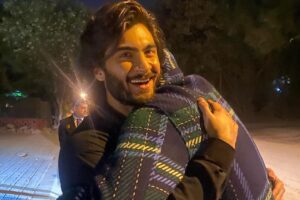 Haroon Kadwani Instagram - Pt.2 💫
@ahmedmajeedagloria a friend I have made on set. A kindhearted and empathetic soul. 
@rehamrafiq a genuine soul. 
@noreengulwani a natural performer! Ab waqt aa gaya hai ke aap bhi koi dhoond lein apne liye, Dr.Mahlab.. 
The best co-actors!

@haariswaheed hahaha, what shall I say... 
Brilliant performer. Great energy. Long conversations and a filmy fight scene. Bohot maza aaya. 

@sidraniazi our short and sweet schedule but was lovely working with you. No one could have played Mehwish better than you!

@zainaconda - few scenes, but the most impactful ones. The make-believe emotions and such positive energy! Loved it.

@usmaanpeeru sb have learnt so much from you. Your dedication and passion towards the art is so inspiring. 

@javedsheikhofficial sb thank you for being a part of Jhoom! You have been a treat to work with. Love and respect. 

@adnan_bukhari_ for making us all look so good and always making us laugh. One of the best DOP’s.

The boys - Billy, Tony, Ricky (Rameez, Mohammad and Hassan) you guys were fantastic! 

Especially @mariekhan1 for the continuous effort and immense support and team @7thskyentertainment for the tremendous backup

Team @harpalgeo for the hard work and tireless efforts in making Jhoom a success.

#MohsinAllaDitta for the outstanding BGM.

@wajhifarookiofficial beautifully sung and composed OST’s. A truly soulful voice. 

@umairtariq_ut the sleepless nights have paid off. The color grade and feel was incredible.

@faiz.mua for the effort and dedication.

@syedasadhusaain the hardest worker in the room.

JHOOM wouldn’t have been Jhoom if it wasn’t the dedication that each and every person poured in 🙏🏻💫❤️

THANK YOU 🙌🏻🚩