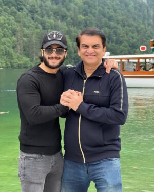 Haroon Kadwani Instagram - Happy Birthday to my pillar of strength. You inspire me to become stronger everyday. Your hard work and dedication is beyond belief and your strive to perfection is unmatched. He calls himself a man of relationships - and to this day credits his mother for everything that he has achieved.
I hope I can live up to your unnumbered expectations Dad! 😆❤️🥇

Love you,
your super proud beta 🤍