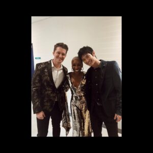 Haruma Miura Instagram - シンシアコンサートに足を運んで頂いた皆様、本当に有難うございました！
世界で一番の歌姫と同じステージで表現出来たこと、間近で彼女の神々しさに触れられた事、
瞬時に会場をエンターティンメントの沼に誘えるジェントルマンと彼女をサポートする喜びを分かち合えた事、
人生の大きな財産になりました。

一瞬、一瞬、得るものが自分の想像を遥かに、超えていました…

またいつの日か共演できるよう、努力していきます！！🐎🔥 ——————————————————————— Thank you so very much to everyone who came to the Cynthia Erivo Concert!
The fact that I got to express on the same stage with the greatest diva of the world, @cynthiaerivo that I got to feel her awe-inspiring presence up close, and that I got to share the joys of supporting her with a gentleman @matthewmorrison who is able to suck the entire audience into the depths of entertainment in no time, is now a valued treasure and asset I will cherish for life.

The things I gained from every single moment highly surpassed what I could imagine.

I will continue to work hard so that I can express with them again! 
Huge thank you Cynthia & Matthew 🍀