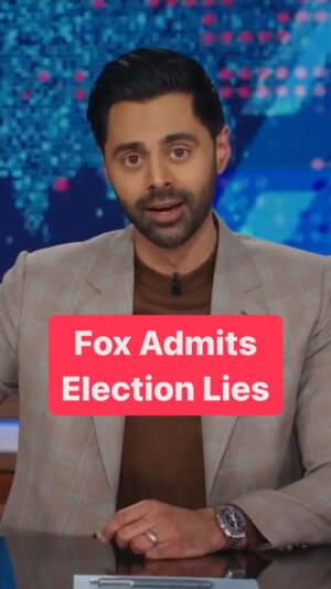 Hasan Minhaj Instagram - Fox knew the election wasn’t stolen, but said it anyway? That’s not shocking, but it is entertaining