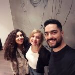 Hassan El Shafei Instagram - شغالين على حاجة جديدة @mennak3y @mayabddelaziz #music #instagood #studio