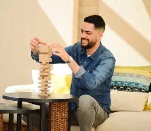 Hassan El Shafei Instagram - Trying this new trend #jenga