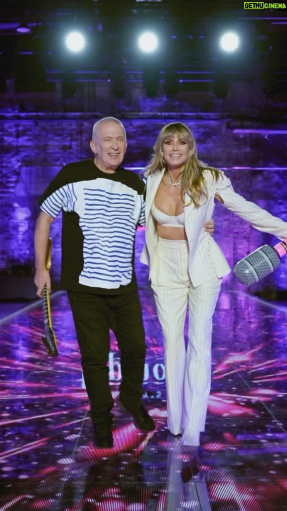 Heidi Klum Instagram - Heute abend!! 🥳🥳🎉 🎉 @jeanpaulgaultier #GNTM2024