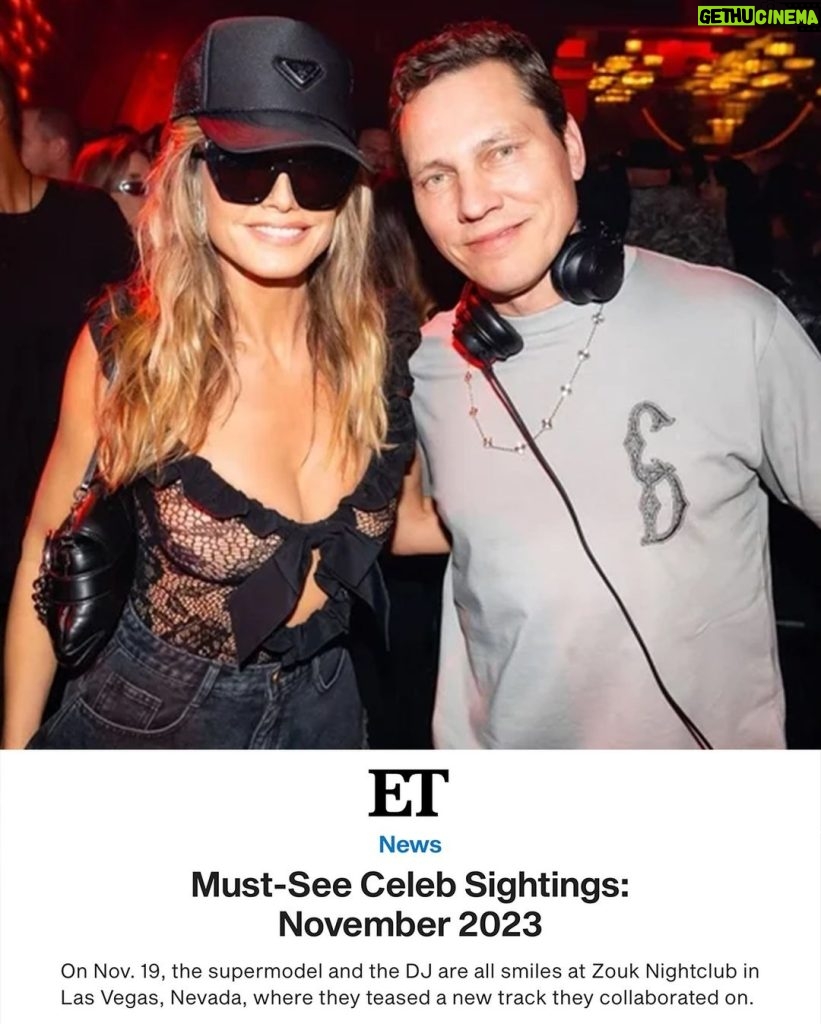 Heidi Klum Instagram - yiiipppppppiiiiiiiiii 🥳 coming 🔜 @tiesto 🤗