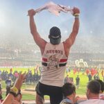 Henri Castelli Instagram - Simples assim!! Simplesmente entrar pra história!! #comoteamotricolor #saopaulofc🇾🇪 PIC by @car Estádio Cícero Pompeu de Toledo