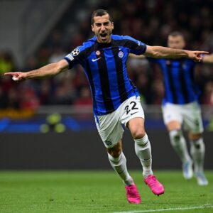 Henrikh Mkhitaryan Instagram - This was a special night! We now have to remain focused on the return leg and give it all to win it together! #ForzaInter #MilanInter #UCL