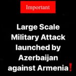 Henrikh Mkhitaryan Instagram – Large Scale Military Attack launched by #Azerbaijan against #Armenia