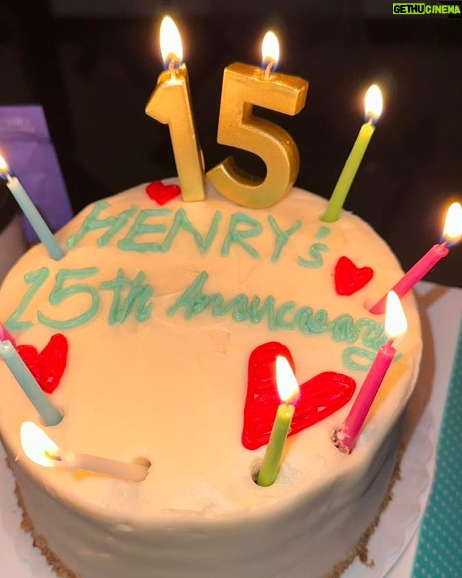 Henry Lau Instagram - It's crazy how fast and slow time passes . I still remember my first anniversary. at that moment, I thought to myself, this is just the beginning, you have to keep going. At five years, I thought to myself. Wow I really made it to five. But as the years passed, I started to think to myself how many more anniversaries will I have? Will this be the last? How many more can I still have. And it just makes me emotional because every year that passes I know it's 1000% because of my fans, that I am able to have yet another anniversary. I know my fans have prepared a lot of amazing gifts for me of all sorts congratulating me, but really… This is the moment that all of YOU have made for me. Thank you from the bottom of my heart. happy 15th anniversary to us.❤️