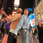 Henry Lau Instagram - #SoldierMan with @henryl89 at the heart of Times Square🗽 Times Square, New York City