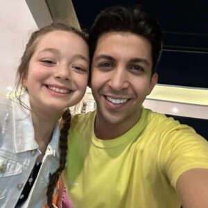 Hesham Gamal Instagram - A very special bond with this little star ❤️💫
Happy birthday Mona 🥳