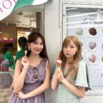 Hitomi Honda Instagram - . ☺️🍒🍨🐈 Her lip to Ice Cream THE VACATION SHOP🍨⛱️ @nyanchan22 🐈 @herlipto 🍒 @herlipto_icecream 🍨
