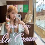Hitomi Honda Instagram - . ☺️🍒🍨🐈 Her lip to Ice Cream THE VACATION SHOP🍨⛱️ @nyanchan22 🐈 @herlipto 🍒 @herlipto_icecream 🍨