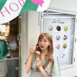 Hitomi Honda Instagram - . ☺️🍒🍨🐈 Her lip to Ice Cream THE VACATION SHOP🍨⛱️ @nyanchan22 🐈 @herlipto 🍒 @herlipto_icecream 🍨