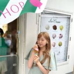Hitomi Honda Instagram - . ☺️🍒🍨🐈 Her lip to Ice Cream THE VACATION SHOP🍨⛱️ @nyanchan22 🐈 @herlipto 🍒 @herlipto_icecream 🍨