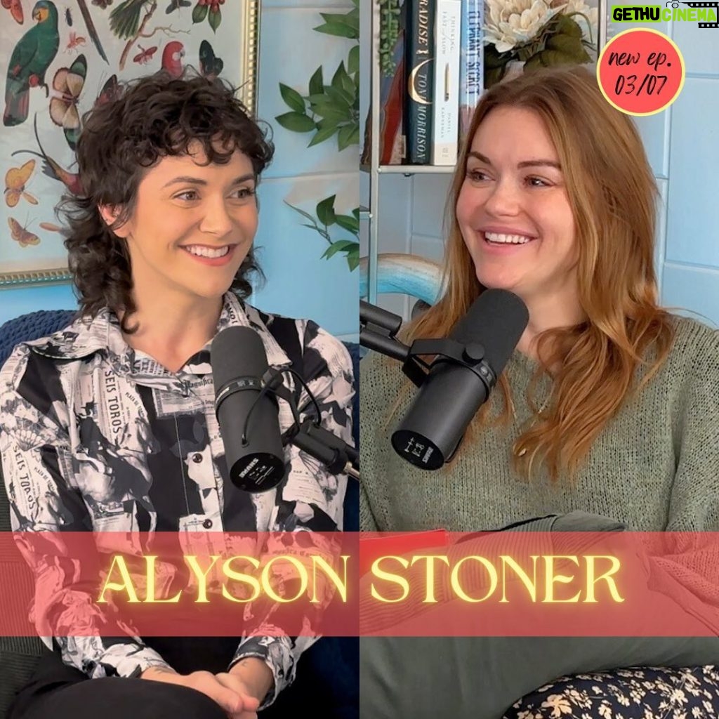 Holland Roden Instagram - A new episode of UnCoupling featuring Alyson Stoned is out now! Available to watch on YouTube or listen on Spotify/Apple Podcasts! #podcast #alysonstoner #dating #lgbtq #datinglife
