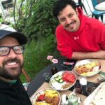 Houman Seyyedi Instagram - با رفيق قديمي،صبح بهاري،كافه هشت ميليمتري ظفر- بلوار آرش