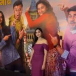 Hruta Durgule Instagram - Kanni is basking in the love we felt on Premiere Night ♥️♥️ Don't miss out! Catch it in theaters near you if you haven't already!!! 🎬✨ . . 🎥 Video by @kushalarya_ 👗 Styling Team: @shivangi_behki | @aakritii.07 | @tanyakalraaa #HrutaDurgule #Kanni #