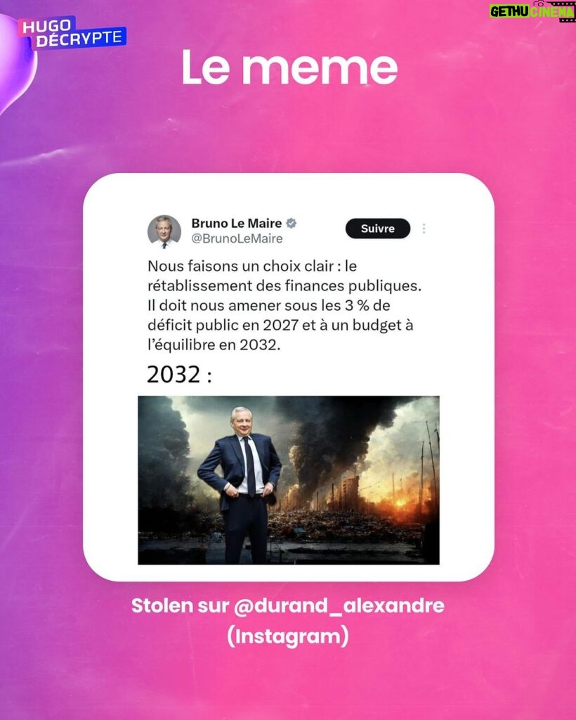 Hugo Travers Instagram - 🚨 En 1 minute, votre résumé de l’actualité du jour 🚨 . 📧 Pour suivre la newsletter : https://hugodecry.pt/newsletter . 🍿 Pour suivre l’actu culture : @hugodecrypte.pop . 🏋 Pour suivre l’actu sport : @hugodecrypte.sport . SHOUTOUT à @athyna.e et @hectorbassis pour leur participation au débat ! . Tous les jours, on met en avant deux participants du débat. Pour participer : like + débat En commentaire. . Pensez-vous que les émissions diffusées sur Twitch dépasseront bientôt les émissions de télévision ? 🧐 . Commentez oui/non/sans opinion suivie de vos éventuels arguments, résultats dans l’édition de demain ! . Couverture : ©Michou Actu 1 : France Bleu, Le Monde, Ouest-France Actu 2 : Libération, Courrier International, Le HuffPost Actu 3 : 20 Minutes, BFM, La Dépêche Actu 4 : SudInfo, French TwitchOffice Actu 5 : France 24, Le Monde, Le Point