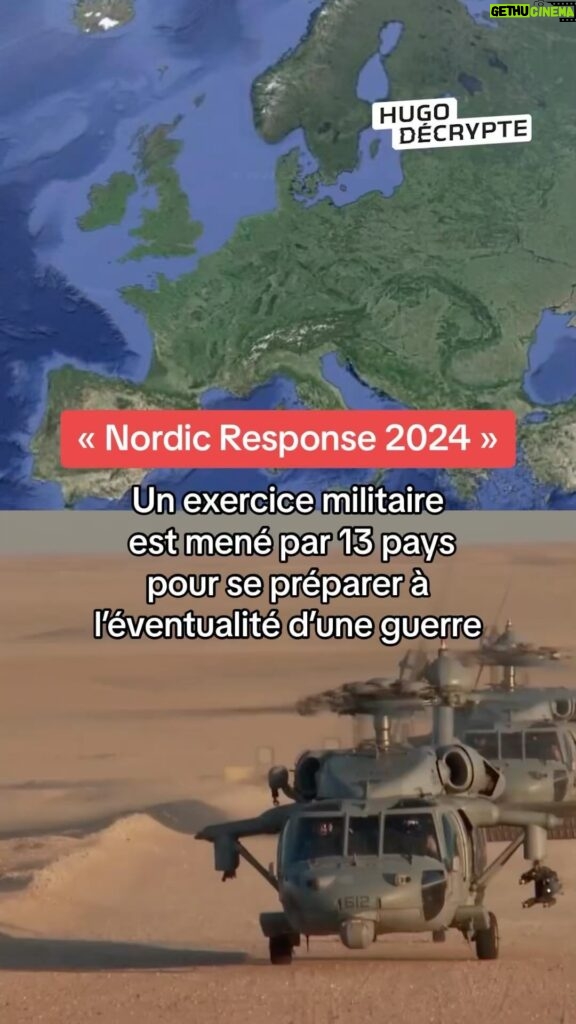 Hugo Travers Instagram - Je t’explique ce qu’est le Nordic Response 2024 ⬆