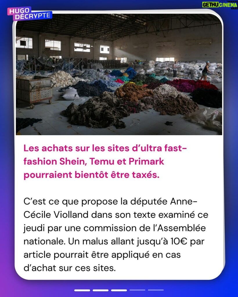 Hugo Travers Instagram - 🚨 En 1 minute, votre résumé de l’actualité du jour 🚨 . 📧 Pour suivre la newsletter : https://hugodecry.pt/newsletter . 🍿 Pour suivre l’actu culture : @hugodecrypte.pop . 🏋 Pour suivre l’actu sport : @hugodecrypte.sport . SHOUTOUT à @hflop_eighty5 et @raphael.vt pour leur participation au débat ! . Tous les jours, on met en avant deux participants du débat. Pour participer : like + débat En commentaire. . Est-ce une bonne chose de taxer les sites d’ultra fast-fashion ? 🧐 ****. Commentez oui/non/sans opinion suivie de vos éventuels arguments, résultats dans l’édition de demain ! . Couverture : Twitter de Kamala Harris Actu 1 : Le Monde, Euronews Actu 2 : Le Figaro, Le Parisien, Sud-Ouest Actu 3 : Libération, France 24 Actu 4 : ©Abaca I BFMTV, HuffingtonPost Actu 5 : Franceinfo, Le Parisien