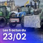 Hugo Travers Instagram - 🚨 En 1 minute, votre résumé de l’actualité du jour 🚨 . 📧 Pour suivre la newsletter : https://hugodecry.pt/newsletter . 🍿 Pour suivre l’actu culture : @hugodecrypte.pop . 🏋️ Pour suivre l’actu sport : @hugodecrypte.sport . SHOUTOUT à @lucas_rcgli et @cathy.kti pour leur participation au débat ! . Tous les jours, on met en avant deux participants du débat. Pour participer : like + débat En commentaire. . Est-il encore utile d’aller sur la Lune selon vous ? 🧐 Commentez oui/non/sans opinion suivie de vos éventuels arguments, résultats dans l’édition de demain ! . Actu 1 : ©Abaca I Franceinfo, BFMTV, Le Parisien Actu 2 : Le Monde, TF1 Info, Franceinfo Actu 3 : RFI, Le Monde, BFMTV Actu 4 : France24, Franceinfo Actu 5 : BFMTV, HuffingtonPost