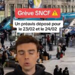 Hugo Travers Instagram - Nouvelle grève ce week-end : voici les dernières infos ⬆️
