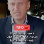 Hugo Travers Instagram - Alexeï Navalny est mort en prison, à 47 ans 🔴