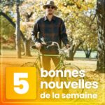 Hugo Travers Instagram - 🤗 Les 5 bonnes nouvelles de la semaine ! 🤗 . SHOUTOUT à @hdjsjdhzizoozbzvdvd et @philippine_0912 pour leur participation au débat ! . Toutes les semaines, on met en avant deux participants du débat. Pour participer : like + débat en commentaire. . Pourriez-vous prendre le vélo à la place des transports s’ils étaient distribués gratuitement ? 🤔 . Commentez oui/non/sans opinion, suivi de vos éventuels arguments, résultats la semaine prochaine ! . SOURCES actu 1 : Le Monde, Le Parisien, France Info actu 2 : Courrier International, New York Times, Le Monde actu 3 : Sud Ouest, BFM, Europe 1 actu 4 : Sud Ouest, Média Positif actu 5 : Ouest-France, France Bleu, Office Française Biodiversité