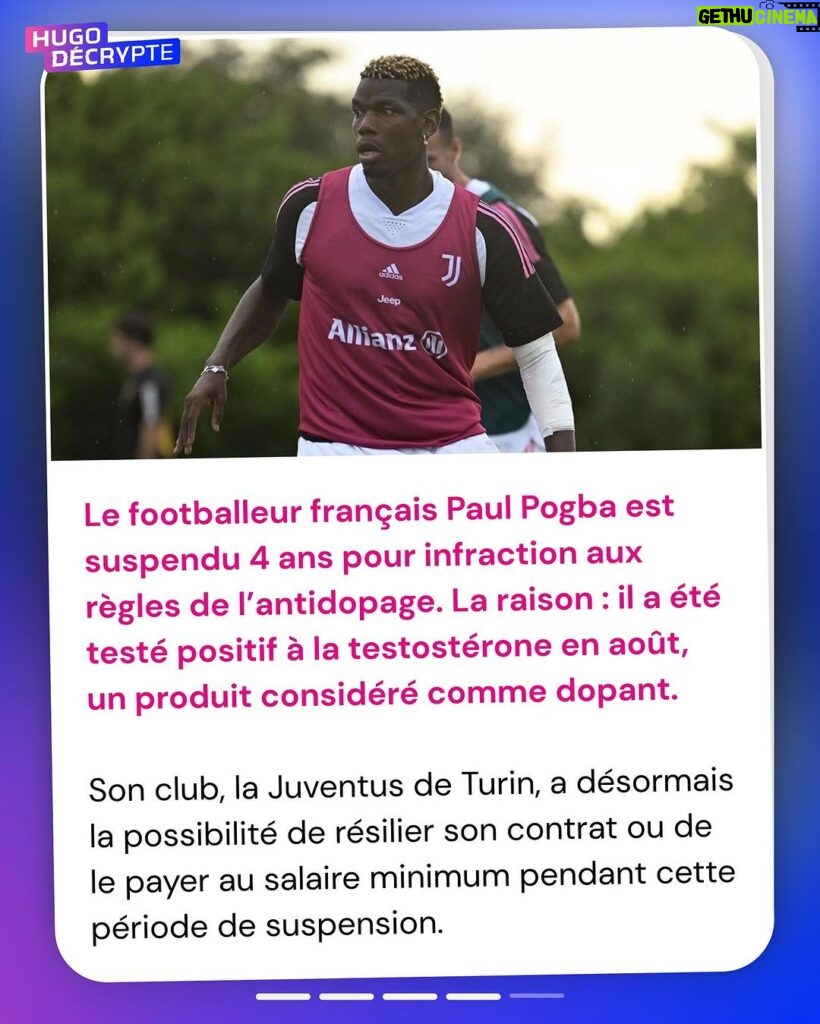 Hugo Travers Instagram - 🚨 En 1 minute, votre résumé de l’actualité du jour 🚨 . 📧 Pour suivre la newsletter : https://hugodecry.pt/newsletter . 🍿 Pour suivre l’actu culture : @hugodecrypte.pop . 🏋 Pour suivre l’actu sport : @hugodecrypte.sport . SHOUTOUT à @regard_normand et @pierrefrst pour leur participation au débat ! . Tous les jours, on met en avant deux participants du débat. Pour participer : like + débat En commentaire. . Était-ce une bonne idée de construire de nouvelles infrastructures pour les JO 2024 ? 🧐 . Commentez oui/non/sans opinion suivie de vos éventuels arguments, résultats dans l’édition de demain ! . Couverture : Compte Instagram de Paul Pogba Actu 1 : ©Abaca I Franceinfo, TF1 Info, BTMTV Actu 2 : ©Abaca I Le Parisien, Le Monde, franceinfo Actu 3 : ©Abaca I Le Monde, Euronews, Libération Actu 4 : compte Instagram de Paul Pogba I L’Équipe, Francebleu, Le Monde Actu 5 : ©Abaca I Franceinfo, HuffingtonPost