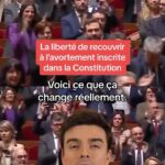 Hugo Travers Instagram - Ce n’est pas le « droit » à l’avortement mais la « liberté » qui a été inscrite dans la Constitution ⬆️