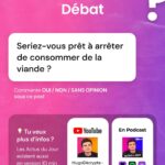 Hugo Travers Instagram - 🚨 En 1 minute, votre résumé de l’actualité du jour 🚨 . 📧 Pour suivre la newsletter : https://hugodecry.pt/newsletter . 🍿 Pour suivre l’actu culture : @hugodecrypte.pop . 🏋️ Pour suivre l’actu sport : @hugodecrypte.sport . SHOUTOUT à @o_o3105 et @razz_ya pour leur participation au débat ! . Tous les jours, on met en avant deux participants du débat. Pour participer : like + débat En commentaire. . Seriez-vous prêt à arrêter de consommer de la viande ? 🧐 . Commentez oui/non/sans opinion suivie de vos éventuels arguments, résultats dans l’édition de demain ! . Cover : ©Abaca Actu 1 : ©Abaca | France Info, l’Express, RFI Actu 2 : Ouest France, Météo-France, Actu.fr Actu 3 : ©Abaca I Le Monde, RFI, Le Figaro Actu 4 : ©Abaca I Le Parisien, La Provence, France 3 Actu 5 : ©Yonsei University I Libération, 20 Minutes, BFM