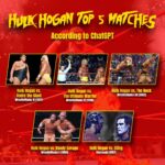 Hulk Hogan Instagram - Hulkamaniacs, I've heard that Chat GPT has picked my top 5 matches. What do you think? Let me know in the comments below! #hulkhogan #hulkamania