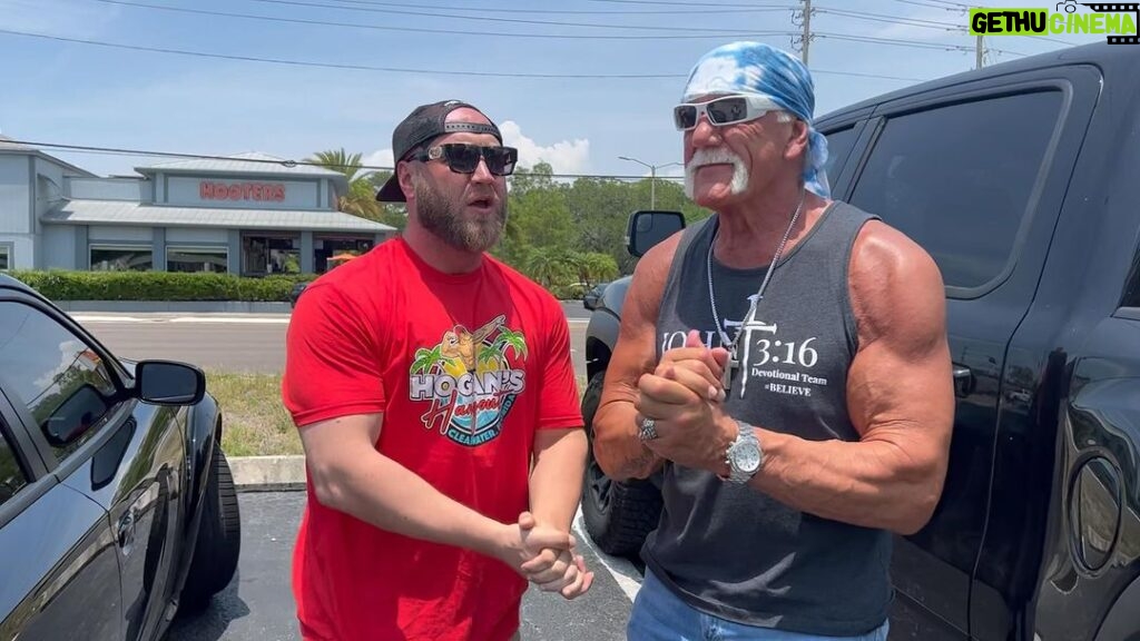 Hulk Hogan Instagram - One day away from the best bikini contest on Clearwater beach brother!! Don’t be anywhere but @hoganshangout tomorrow night at 8!!