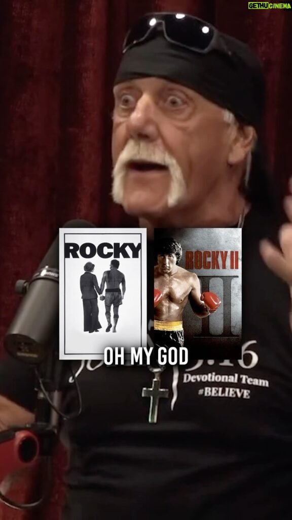 Hulk Hogan Instagram - Getting fired by McMahon Sr. for “Rocky III.” @joeroganexperience
