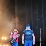 Hulk Hogan Instagram - Rockin onstage with Jason Aldean, representing Ro Knows, strong brother!