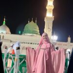 Humaima Malick Instagram – Sarkar Meray sarkar 🙌💚💖 Allhumdullilah Madina Munarwara mosque al Haram
