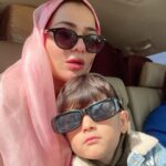 Humaima Malick Instagram – This little man have got my heart in him ❤️…. Let me write this for you so you can read it always and know this …. That no one else absolutely no one else can make me as happy as you can , I can spend hours just looking at your and thanking Allah to gave us you …. I love you the most and you are the topper in my love list Sultanam meri jaanam #saymashallah #awayfromevileyes #mayallahguideusright❤️