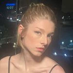 Hunter Schafer Instagram – @jimmykimmellive tonight !! 🐣