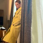Hunter Schafer Instagram - more schafer family meeting prada family!! thank you @prada 💛 #pradafw23 Fondazione Prada