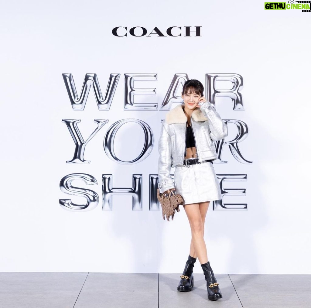 Hyoyeon Instagram - 💋 #WearYourShine #CoachNY #CoachKorea #CourageToBeReal