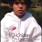 Iñaki Godoy Instagram - A reminder to be kind from young inaki. It’s okay to be different, let’s all respect each other !!! @childrensalopeciaproject @capmex