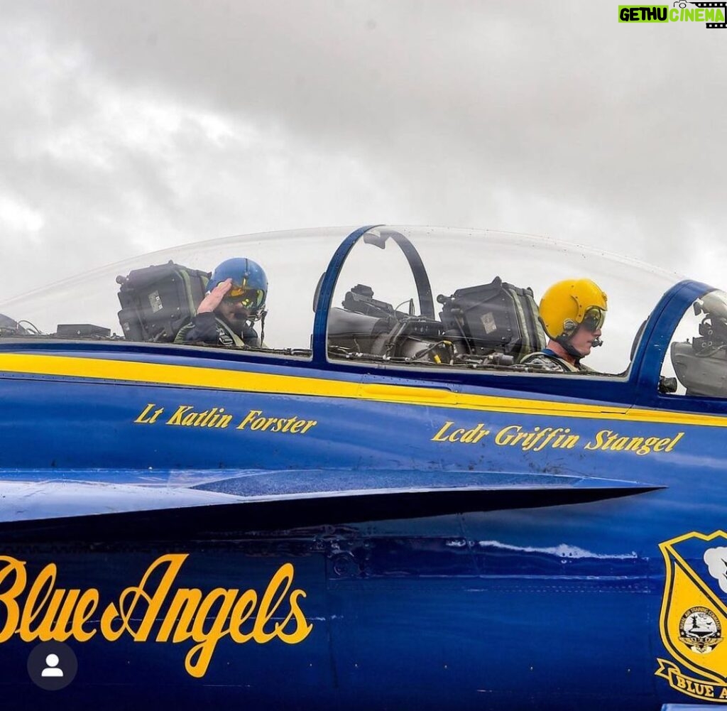 Ian Bohen Instagram - Since I was 10 this has been a dream of mine. The @usnavyblueangels @wingsoverhoustonairshow and especially @stephstricklen made this come true. I cannot begin to thank you enough. @navyblueangel7 “Push-Pop” and I turned and burned 7.6 G’s and got close to cracking the sound barrier. If you’re interested in the United States Military or aviation in general, check out what this group and other branches’ demo teams can show you. Videos to follow.