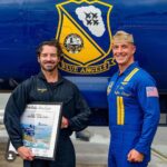 Ian Bohen Instagram - Since I was 10 this has been a dream of mine. The @usnavyblueangels @wingsoverhoustonairshow and especially @stephstricklen made this come true. I cannot begin to thank you enough. @navyblueangel7 “Push-Pop” and I turned and burned 7.6 G’s and got close to cracking the sound barrier. If you’re interested in the United States Military or aviation in general, check out what this group and other branches’ demo teams can show you. Videos to follow.
