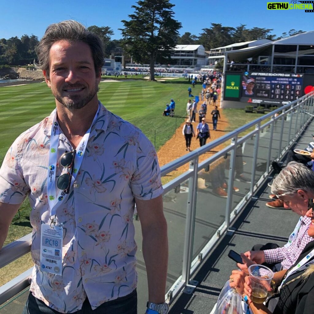 Ian Bohen Instagram - Loving the @attproam in my hometown. #TheseGuysAreGood @pgatour #montereypeninsula